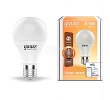 Лампа светодиодная Smart Home A60 8.5Вт 2700К E27 DIM Gauss 1050112