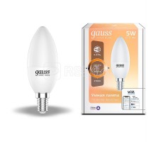 Лампа светодиодная Smart Home C37 5Вт 2700К E14 DIM Gauss 1100112