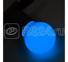 Лампа светодиодная d-45 3LED 1Вт шар E27 25лм 220В син. Neon-Night 405-113
