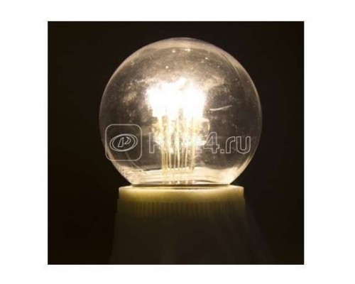 Лампа светодиодная d-45 6LED 1Вт тепл. бел. E27 220В Neon-Night 405-126