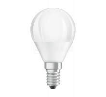 Лампа светодиодная диммируемая PARATHOM DIM CL P FR 40 dim 4.5W/827 4.5Вт (замена 40Вт) 2700К тепл. бел. E14 470лм 220-240В мат. стекло OSRAM 4058075462557