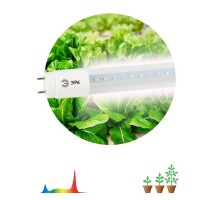 Лампа светодиодная для растений FITO-18W-Ra90-Т8-G13-NL Т8 92LED 2835 красн. и бел. IP20 35000ч стекло полноспектральная ЭРА Б0042987