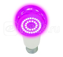 Лампа светодиодная для растений LED-A60-14W/SPSB/E27/CL PLP30WH A спектр для рассады и цветения прозр. картон Uniel UL-00006260