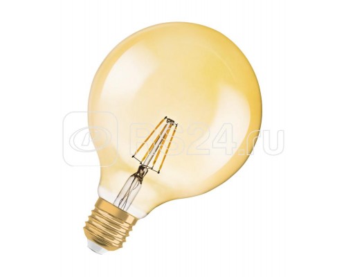 Лампа светодиодная филаментная Edition 1906 Edison 7W/824 7Вт 2400К тепл. бел. E27 220-240В FIL OSRAM 4058075809406
