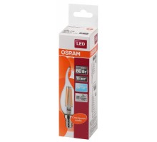 Лампа светодиодная филаментная LS CL BA60 CL 5W/840 230 FIL E14 OSRAM 4058075212367