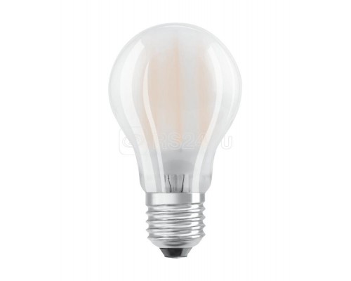 Лампа светодиодная филаментная PARATHOM CL A GL FR 40 non-dim 4W/827 4Вт (замена 40Вт) 2700К тепл. бел. E27 470лм 220-240В мат. стекло OSRAM 4058075439818