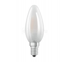Лампа светодиодная филаментная PARATHOM CL B GL FR 25 non-dim 2.5W/827 2.5Вт (замена 25Вт) 2700К тепл. бел. E14 250лм 220-240В мат. стекло OSRAM 4058075287662
