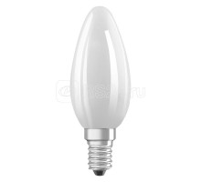 Лампа светодиодная филаментная PARATHOM CL B GL FR 60 non-dim 6W/827 6Вт (замена 60Вт) 2700К тепл. бел. E14 806лм 220-240В мат. стекло OSRAM 4058075439153
