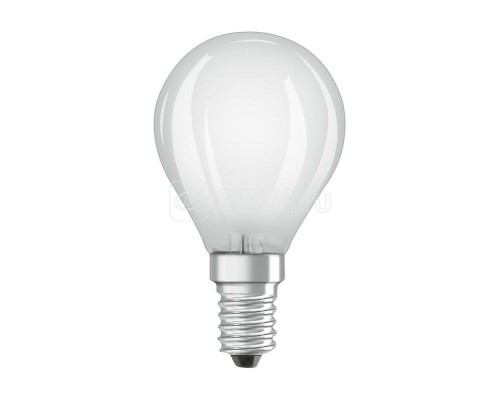 Лампа светодиодная филаментная PARATHOM CL P GL FR 25 non-dim 2.5W/827 2.5Вт (замена 25Вт) 2700К тепл. бел. E14 250лм 220-240В мат. стекло OSRAM 4058075438675