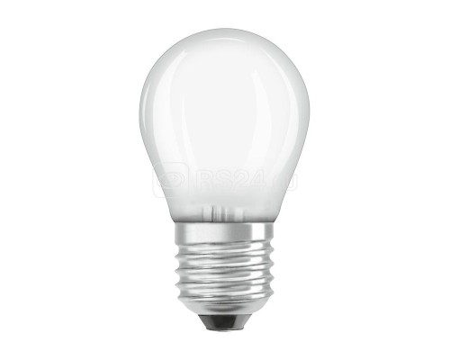 Лампа светодиодная филаментная PARATHOM CL P GL FR 25 non-dim 2.5W/827 2.5Вт (замена 25Вт) 2700К тепл. бел. E27 250лм 220-240В мат. стекло OSRAM 4058075288027
