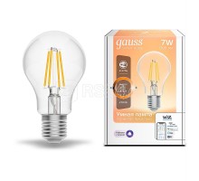 Лампа светодиодная филаментная Smart Home A60 7Вт E27 DIM Gauss 1200112