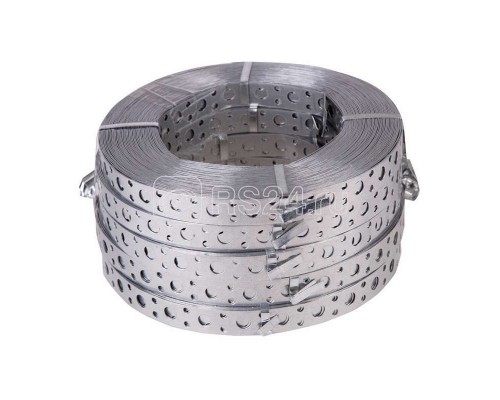 Лента монтажная перфорированная 20х0.7 прямая (уп.25м) Rexant 07-7107-4