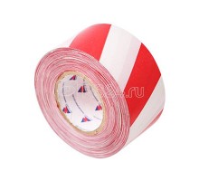 Лента оградительная ЛО-250 75мм ЭКОНОМ (рул.250м) бел./красн. Протэкт 8252