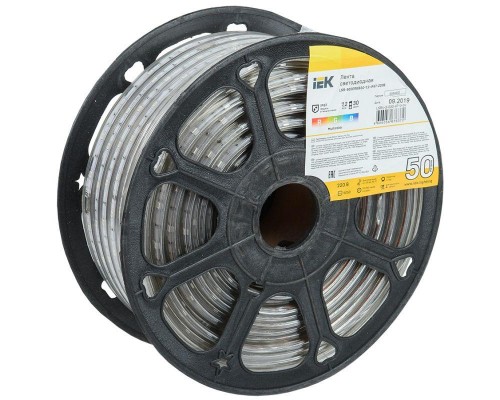 Лента светодиодная LED LSR-5050RGB30-7.2-IP67-220В (уп.50м) ИЭК LSR4-3-030-67-0-50