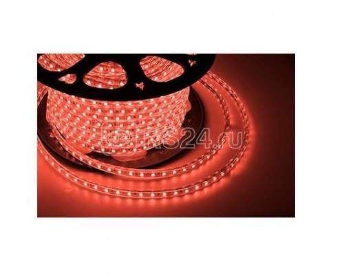 Лента светодиодная SMD5050 13х8мм 60LED/м 14.4Вт/м 220В IP67 красн. NEON-NIGHT 142-101