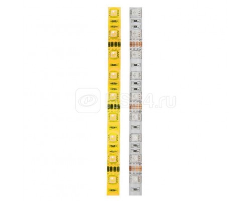Лента светодиодная SMD5050 14.4Вт/м 60LED/м 12В IP65 желт. (уп.5м) NEON-NIGHT 141-492