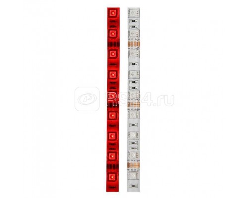 Лента светодиодная SMD5050 14.4Вт/м 60LED/м 12В IP65 красн. (уп. 5м) NEON-NIGHT 141-491