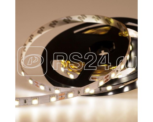 Лента светодиодная SMD5050 60LED/м 14.4Вт/м 12В IP23 бел. (уп.5м) NEON-NIGHT 141-465