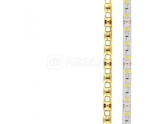 Лента светодиодная SMD 5050 14.4Вт/м 60LED/м 12В IP65 тепл. бел. (уп.5м) NEON-NIGHT 141-496