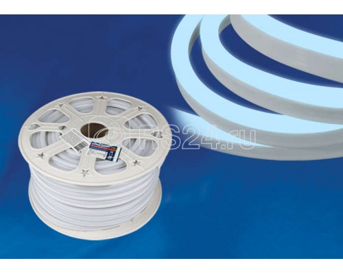 Лента светодиодная ULS-N21-2835-120LED/м-8мм-IP67-220В-8Вт/м-50M-DW NEON (уп.50м) Uniel UL-00002924