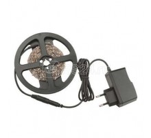Лента светодиодная ULS-Q721 2835-60LED/m-IP20-2.5M-WW RRP24C00 24Вт/м (дл.2.5м) с адаптером VOLPE UL-00000642