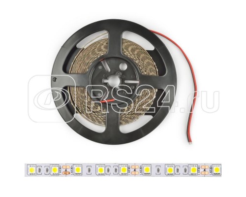 Лента светодиодная гибкая ULS-M25-5050-60LED/m-10mm-IP20-DC12V-14.4Вт/m-5M-4000K PROFI на самоклеящейся основе (уп.5м) Uniel UL-00004373