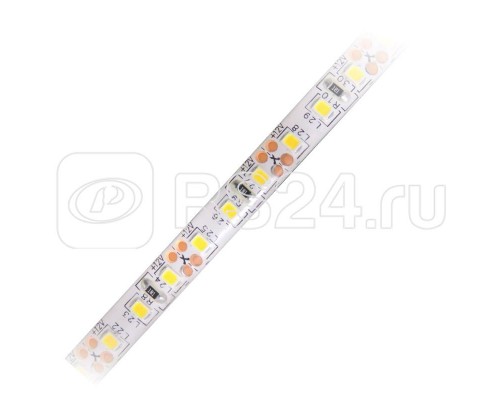 Лента светодиодная гибкая ULS-Q333 2835-120LED/m-8mm-IP65-DC12V-9.6Вт/m-5M-6500K на самоклеящейся основе (уп.5м)Volpe UL-00004534