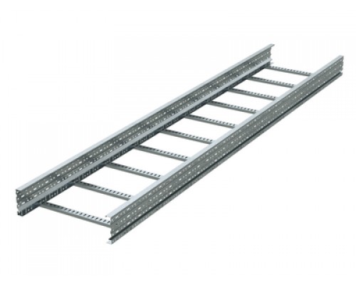 Лоток лестничный 400х200 L6000 сталь 1.5мм тяжелый (лонжерон) гор. оцинк. DKC ULM624HDZ