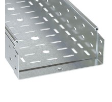 Лоток листовой перфорированный 500х80 L3000 сталь 1мм DKC 3530710