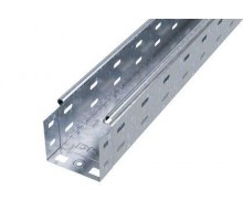 Лоток листовой перфорированный 80х80 L2000 сталь 0.7мм гор. оцинк. DKC 35311HDZ