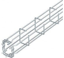 Лоток проволочный 100х150 L3000 сталь 3.9мм G-GRM 150 100 G оцинк. OBO 6005544