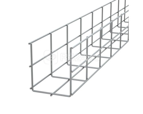 Лоток проволочный 100х600 L3000 сталь 5.0мм PL100х600х5х3000 КМ LO3156