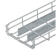 Лоток проволочный 500х55 L3000 сталь 4.8мм GRM-2T 55 500 G оцинк. OBO 6006468