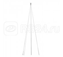 Мачта молниеприемная d40мм L5000 с оттяжками St PROxima EKF lp-5000-40-st