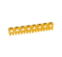 Маркер каб. 0.15-0.5кв.мм CAB3 A черн. на жел. фоне (уп.300шт) Leg 038110