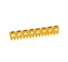 Маркер каб. 0.15-0.5кв.мм CAB3 B черн. на жел. фоне (уп.300шт) Leg 038111