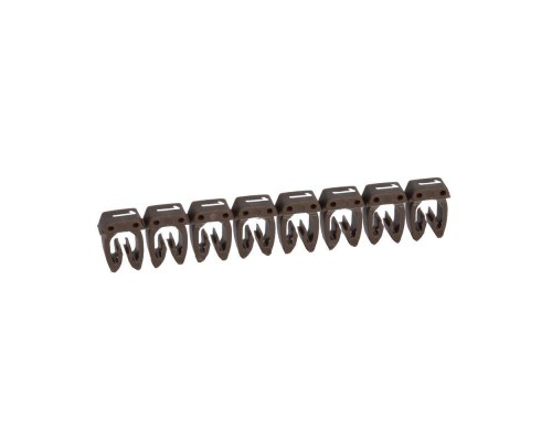Маркер каб. 0.5-1.5кв.мм CAB3 1 коричн. (уп.1200шт) Leg 038211
