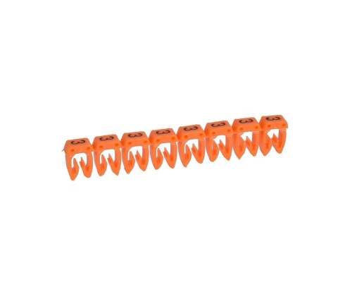 Маркер каб. 0.5-1.5кв.мм CAB3 3 оранж. (уп.1200шт) Leg 038213
