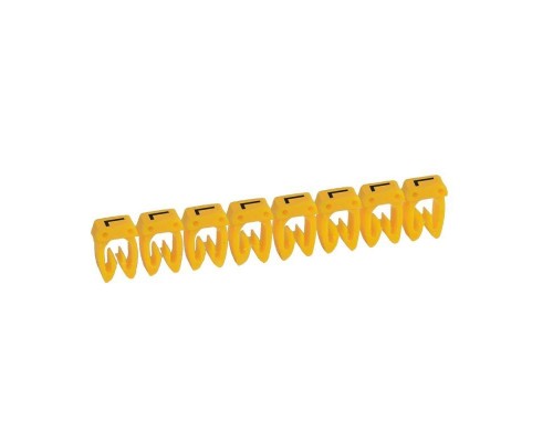 Маркер каб. 0.5-1.5кв.мм CAB3 L жел. (уп.300шт) Leg 038311