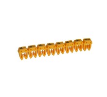 Маркер каб. 1.5-2.5кв.мм CAB3 земля жел. (уп.300шт) Leg 038286