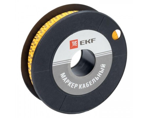 Маркер каб. 1.5кв.мм 9 (к-1000ед) (ЕС-0) EKF plc-KM-1.5-9