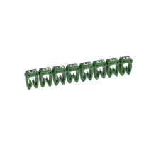 Маркер каб. 4.0-6.0кв.мм CAB3 5 зел. (уп.800шт) Leg 038235