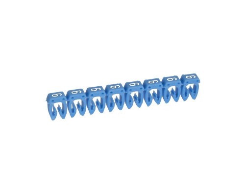 Маркер каб. 4.0-6.0кв.мм CAB3 6 голуб. (уп.800шт) Leg 038236