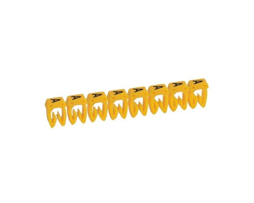 Маркер каб. 4.0-6.0кв.мм CAB3 A жел. (уп.300шт) Leg 038360