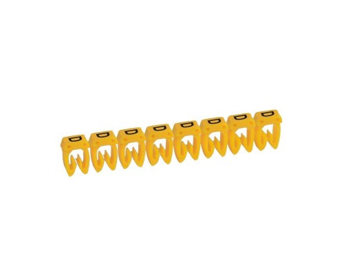 Маркер каб. 4.0-6.0кв.мм CAB3 D жел. (уп.300шт) Leg 038363