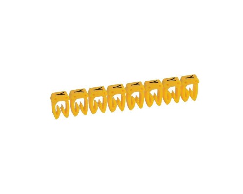 Маркер каб. 4.0-6.0кв.мм CAB3 Y (уп.300шт) Leg 038384