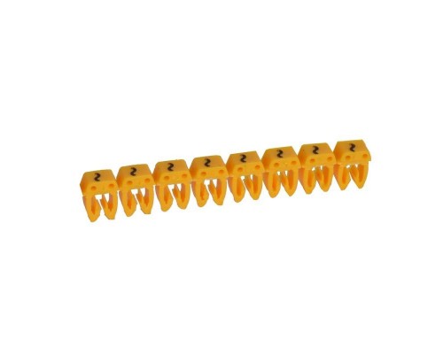 Маркер каб. 4.0-6.0кв.мм CAB3 ~ жел. (уп.300шт) Leg 038294