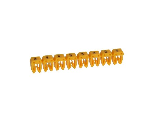 Маркер каб. 4.0-6.0кв.мм CAB3 - жел. (уп.300шт) Leg 038295
