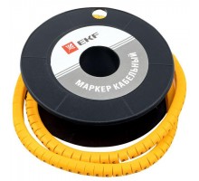 Маркер каб. 4.0кв.мм 5 (ЕС-2) (уп.500шт) EKF plc-KM-4-5