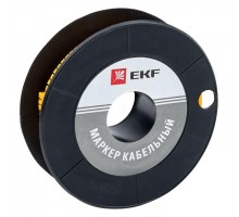 Маркер каб. 4.0кв.мм 7 (ЕС-2) (уп.500шт) EKF plc-KM-4-7